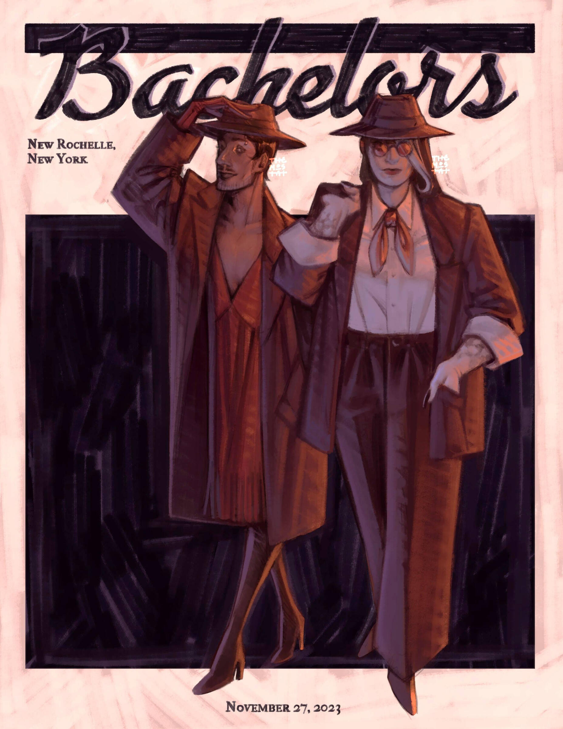 Fashion Poster Mock-Up. University Project, Non-Commercial. Digital, 2023.