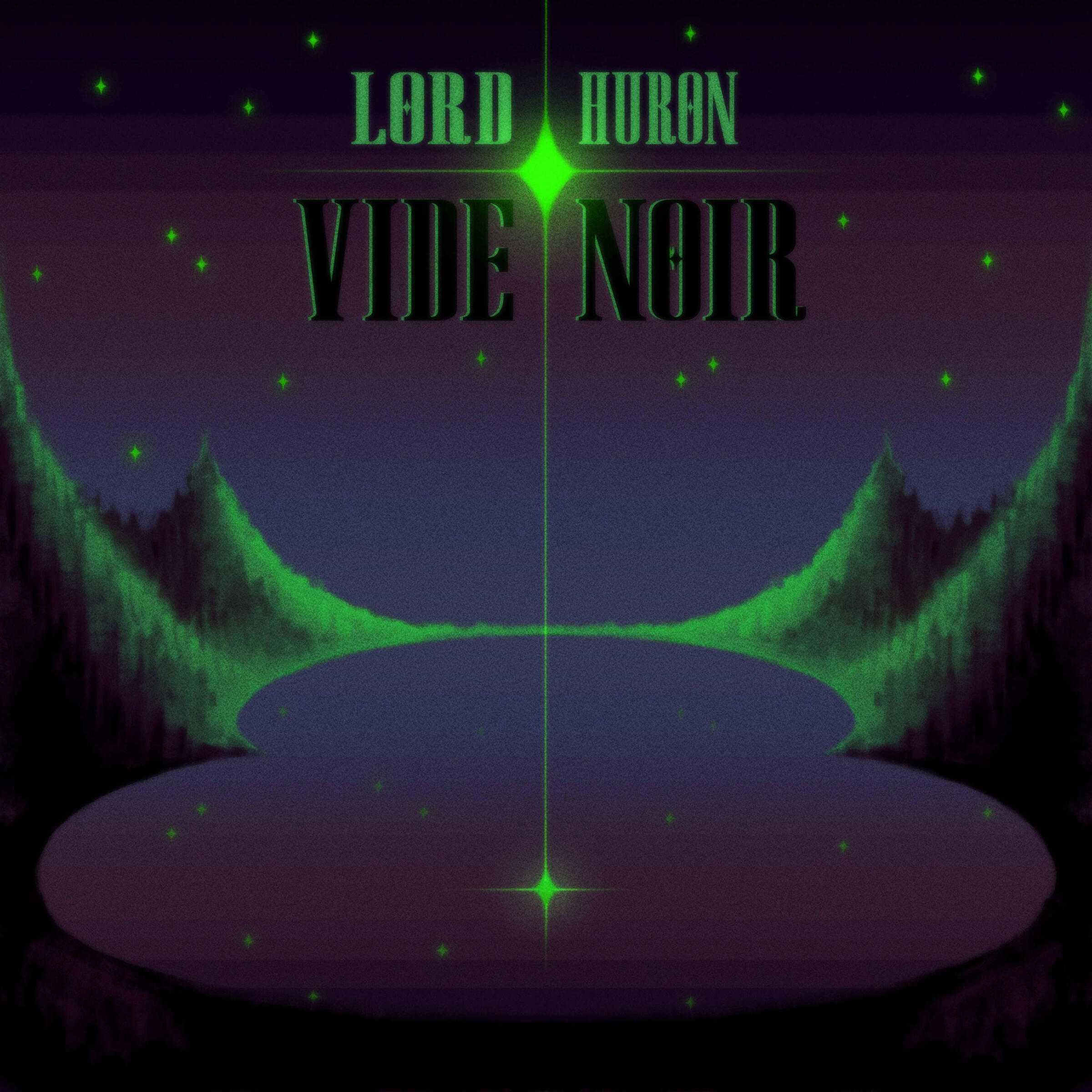 Alternate Album Cover Art for Lord Huron's "Vide Noir". University Project, Non-Commercial. Digital, 2025.