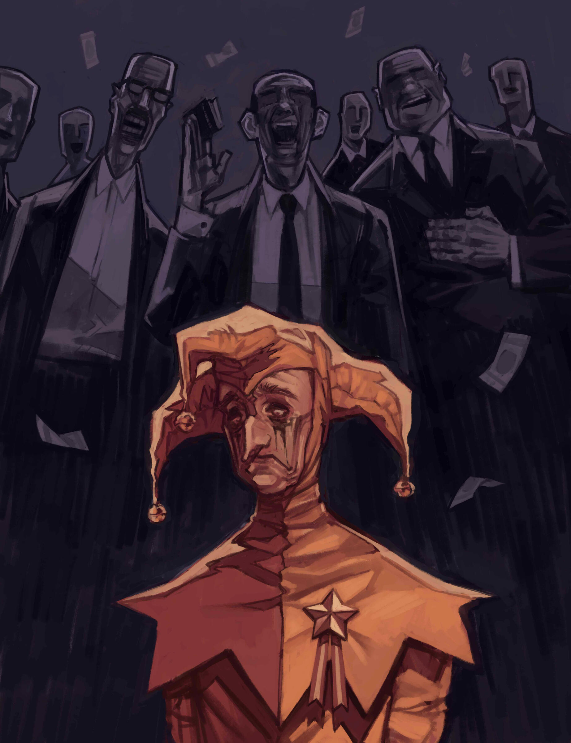 "Meritocracy", Editorial Mock-Up. University Project, Non-Commercial. Digital, 2022.