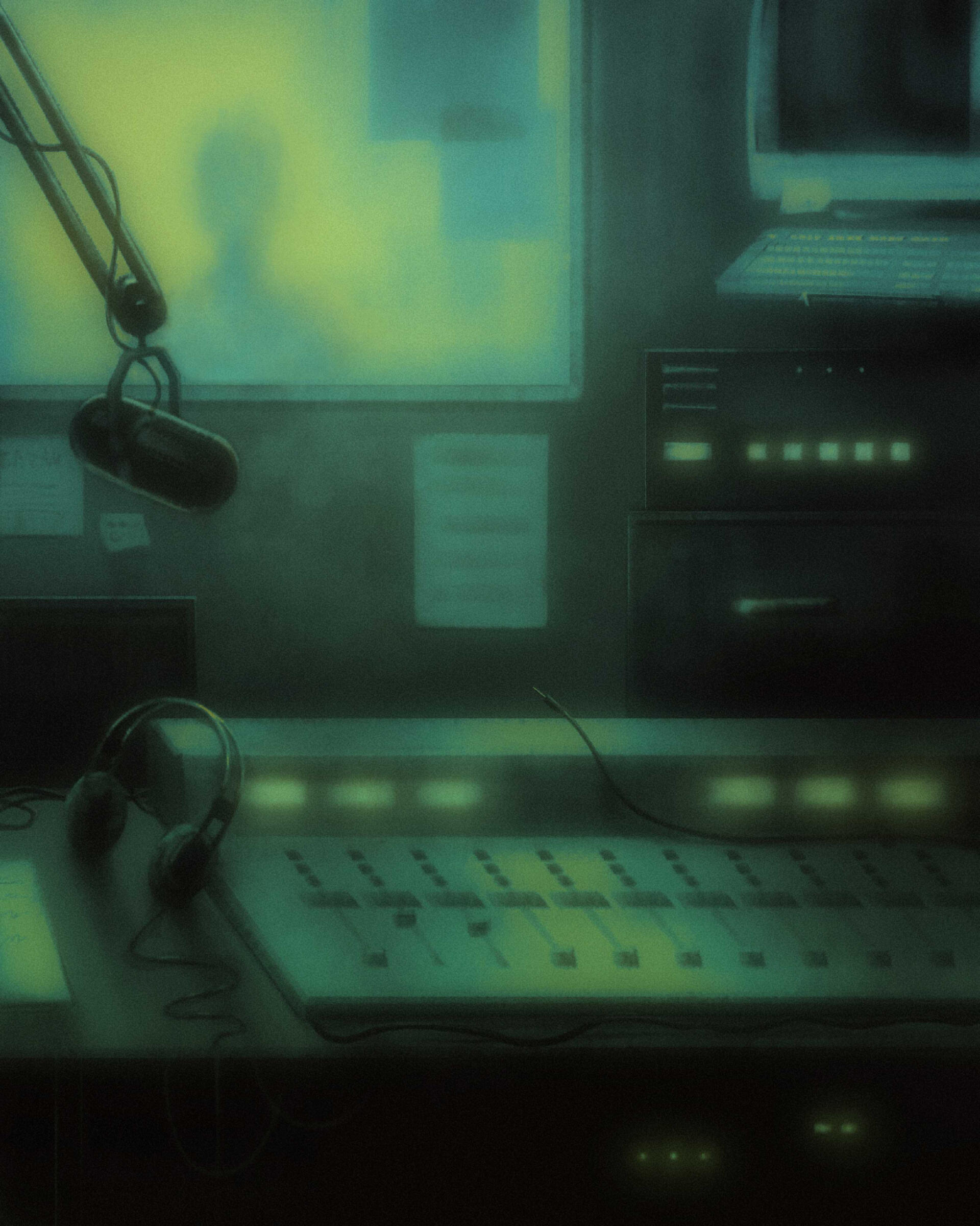 Episode Three Promotional Cover, Unreleased Audio Drama Project. Commission. Digital, 2025.