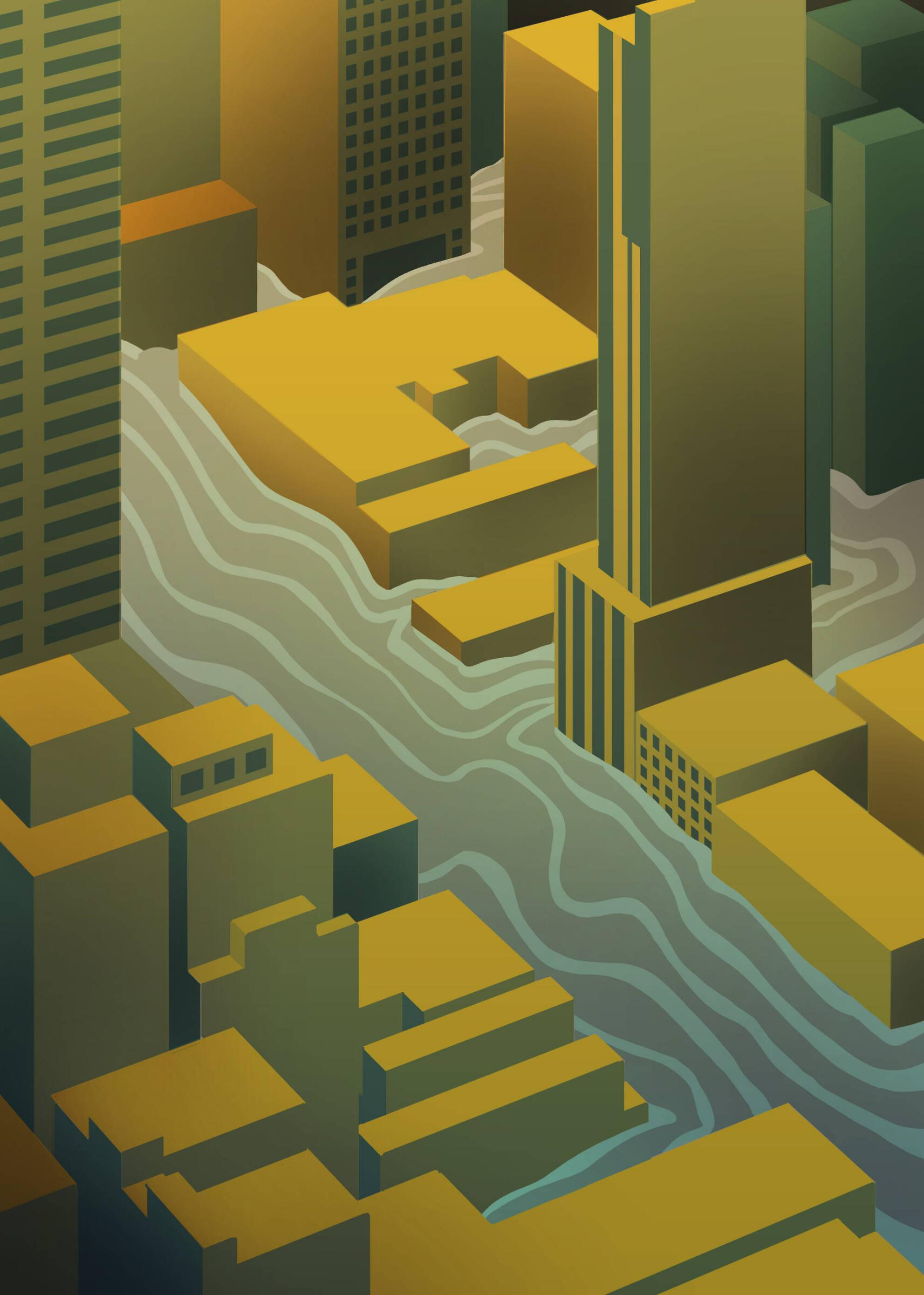 "Climate Anxiety", Editorial Mock-Up. University Project, Non-Commercial. Digital, 2025.